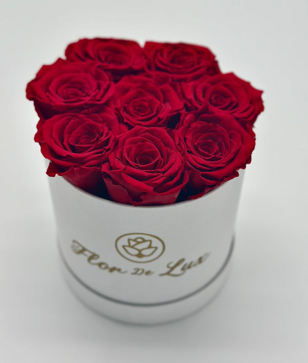 XS Round Box - Preserved Roses