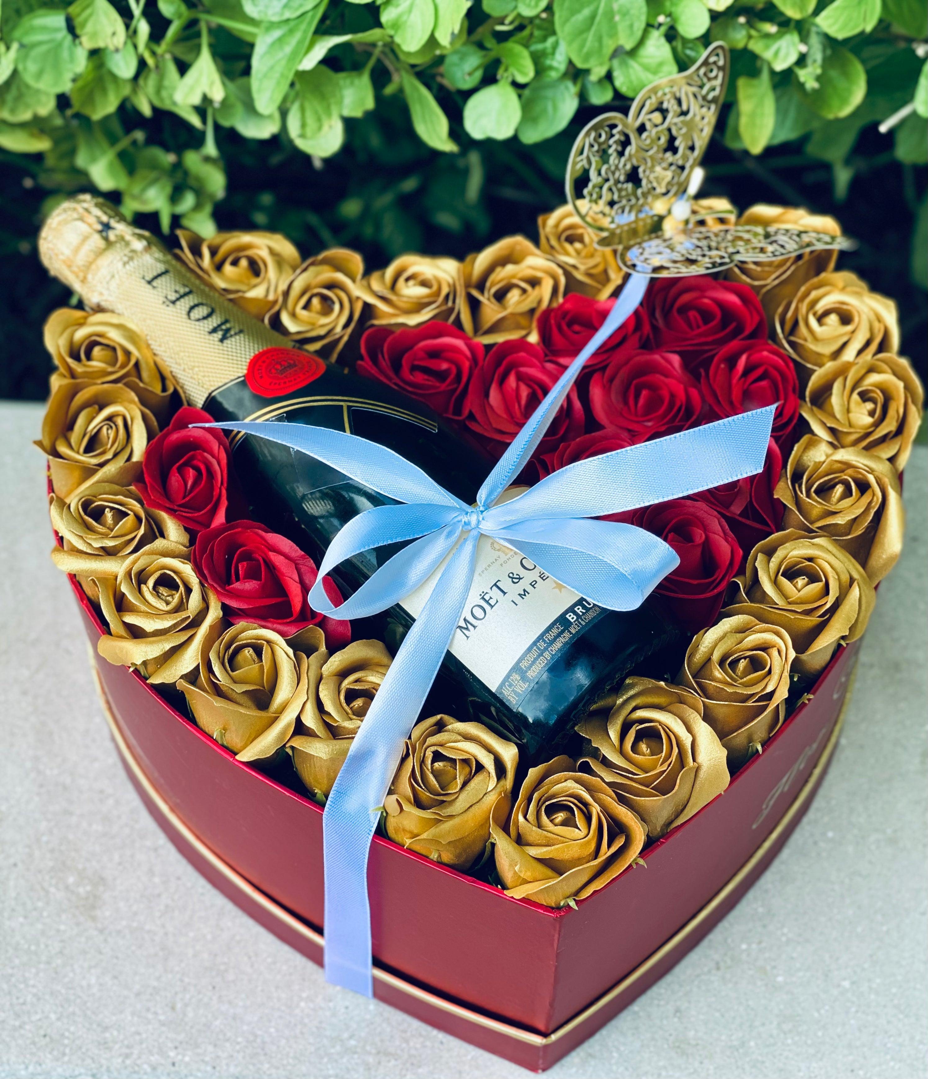 XL Scented Rose Soaps Gift Box - Flor De Lux