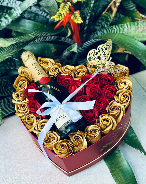 XL Scented Rose Soaps Gift Box - Flor De Lux