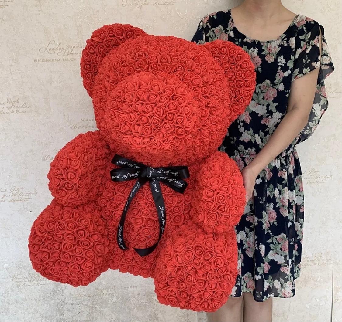 XL Red Rose Bear - LIMITED EDITION