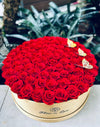 Gigantic Round Box - Preserved Roses - Flor De Lux